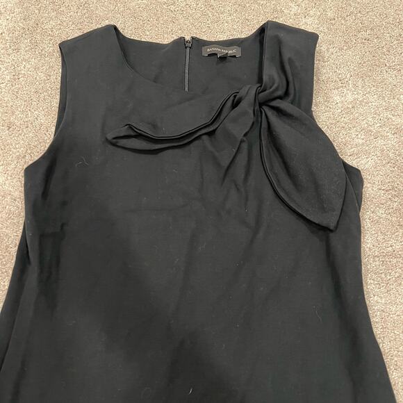 Banana Republic Women's Mini Skirt Blue and White 100% Cotton‎ Size 6 - Picture 6 of 11